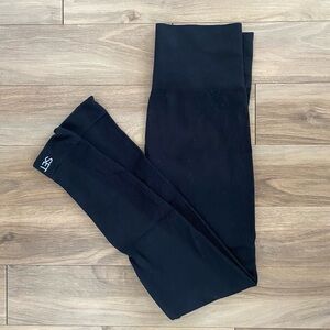 Black Set Active leggings, size S